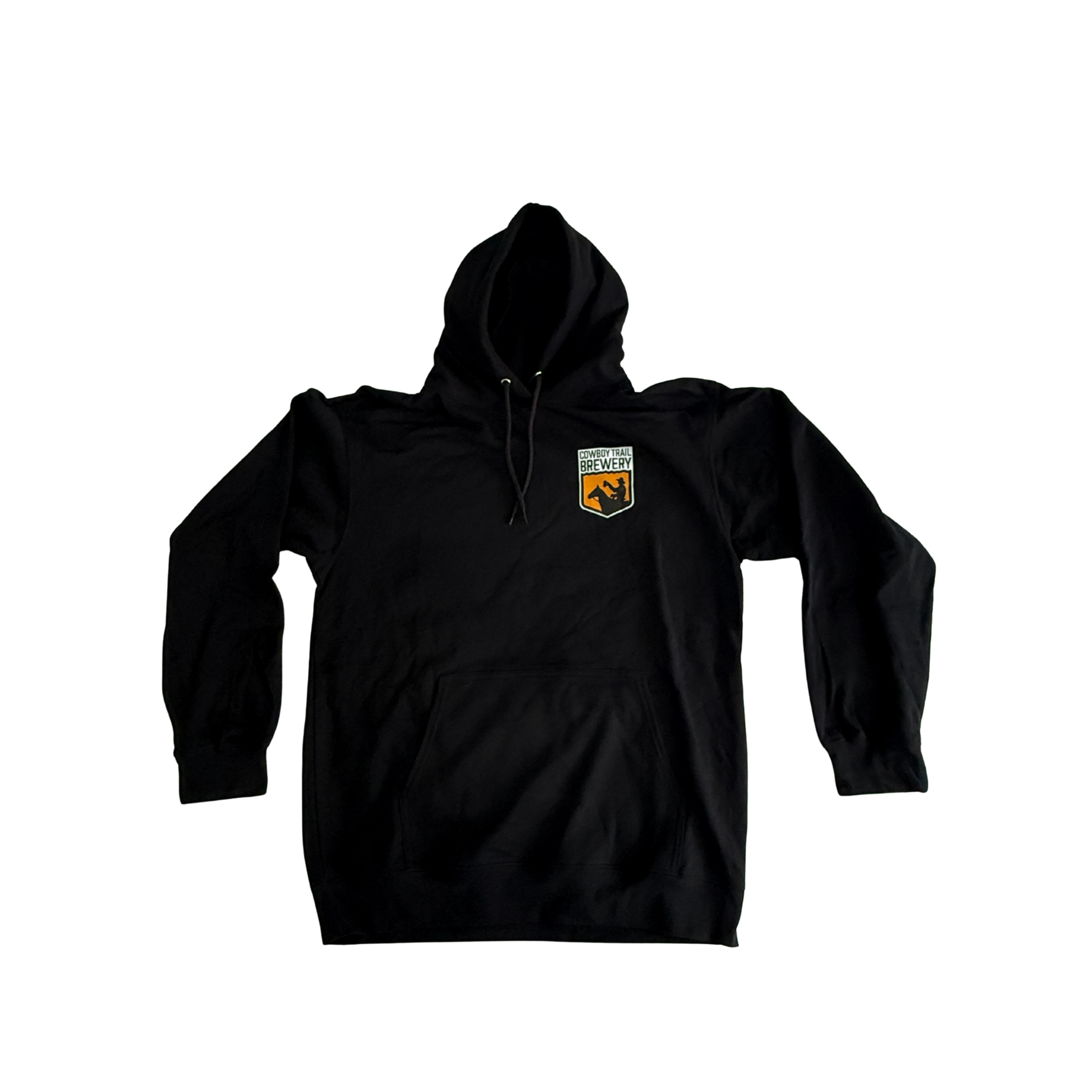 Cowboy Trail Brewery Black Cheers to the West Hoodie