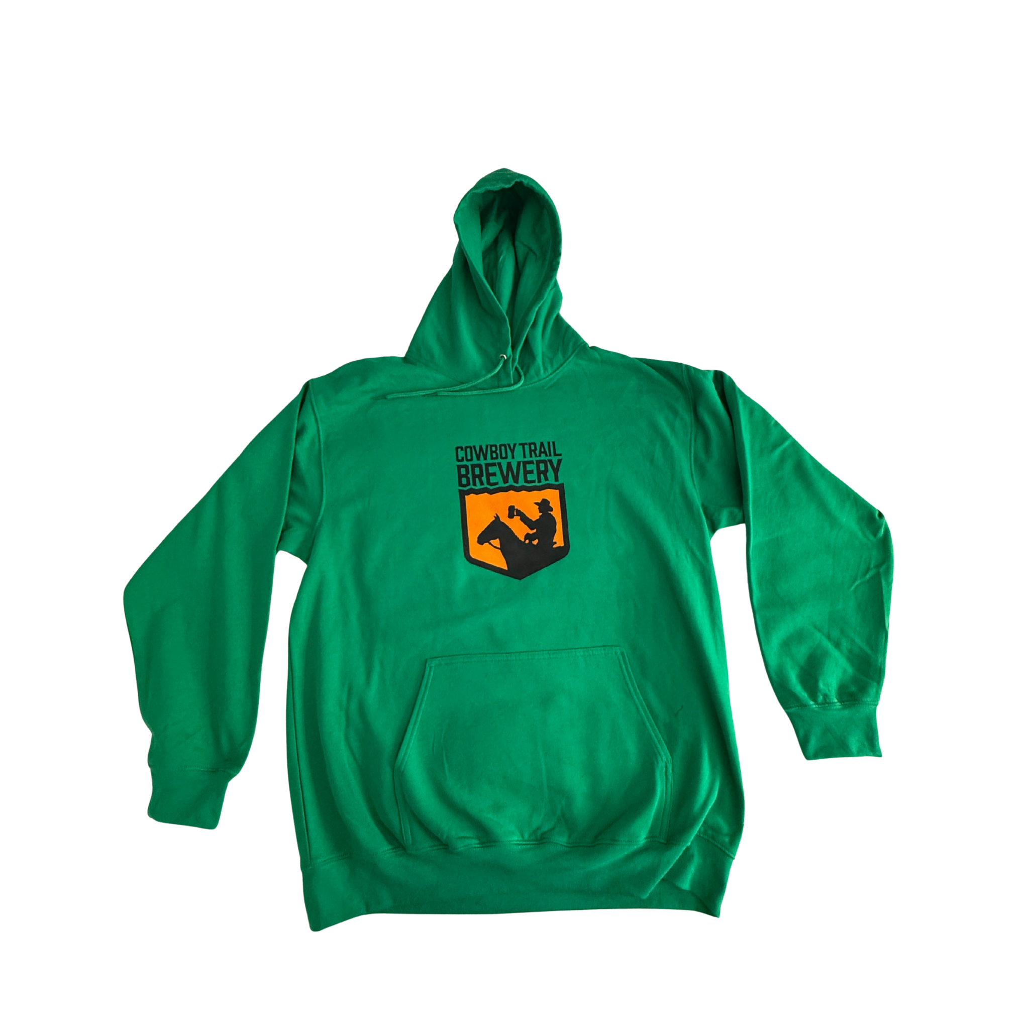 Cowboy Trail Brewery Hoodie – Green