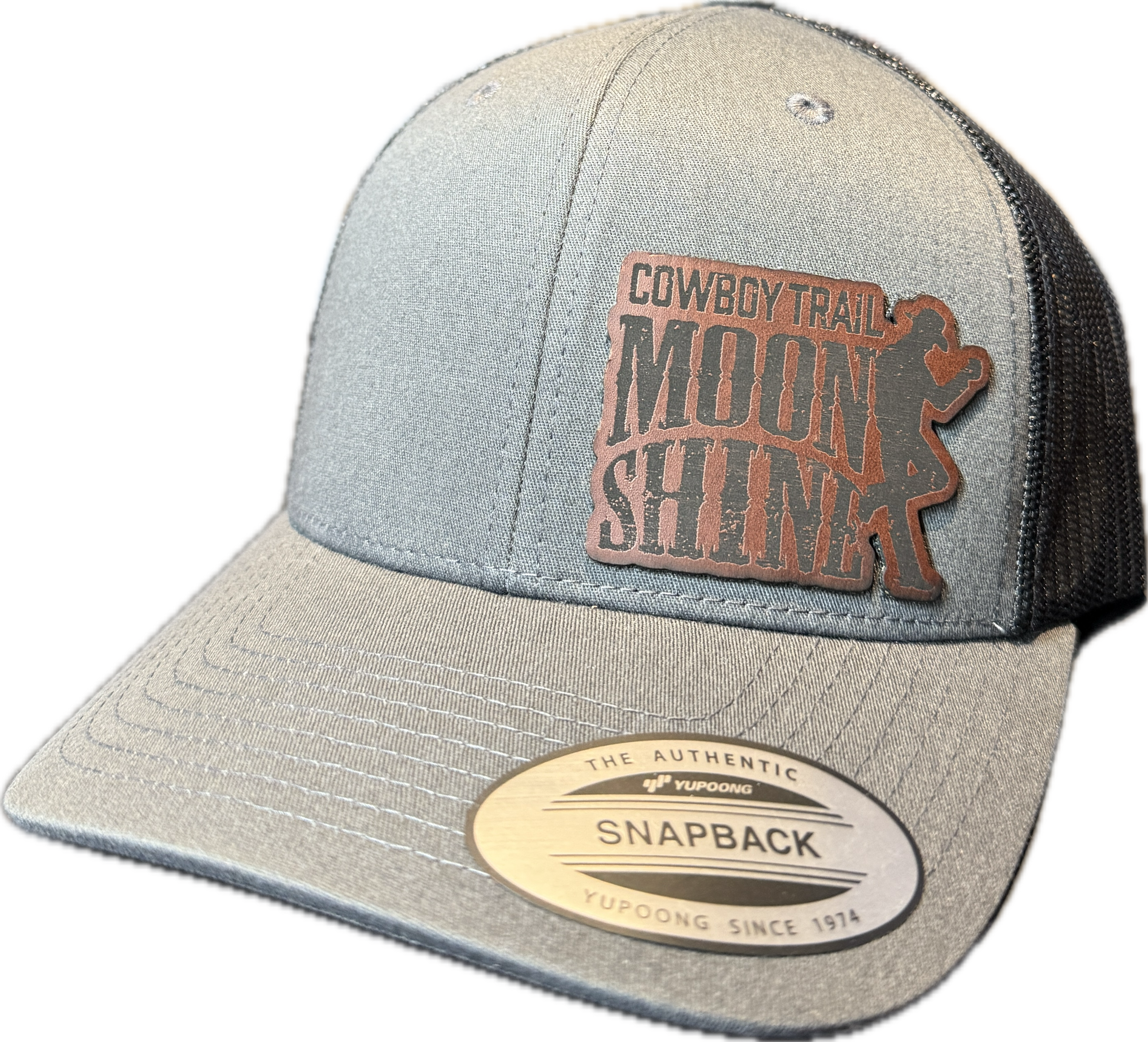 Cowboy Trail “Moonshine” Grey Snapback