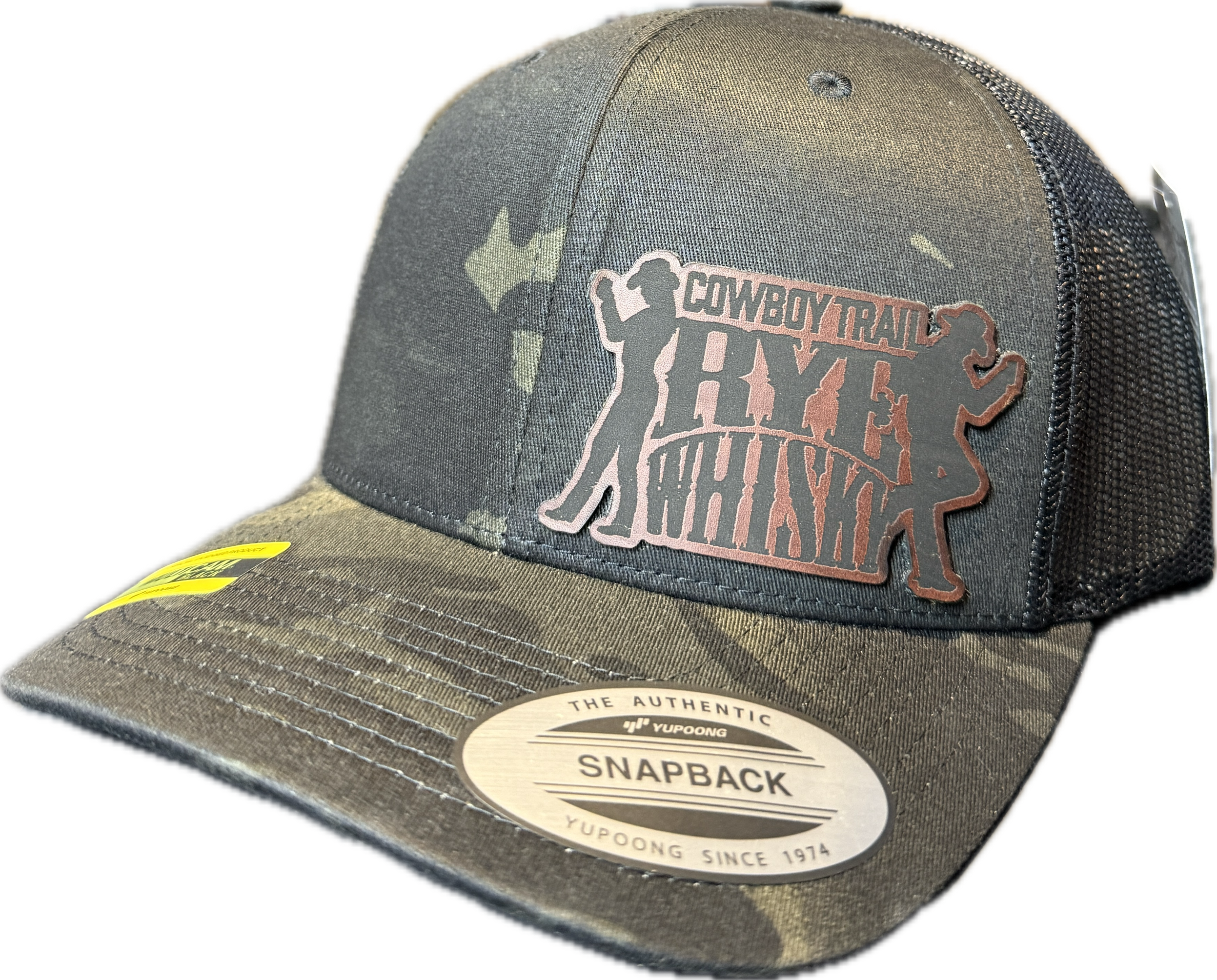 Cowboy Trail “Rye Whisky” Camo Snapback