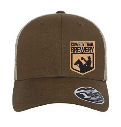 Cowboy Trail Brewery Bown Hat - Snap Back Flex Fit 110